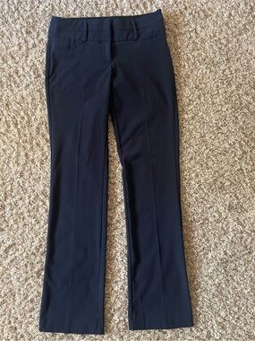 Maurices Navy Boot-Cut Dress Pants